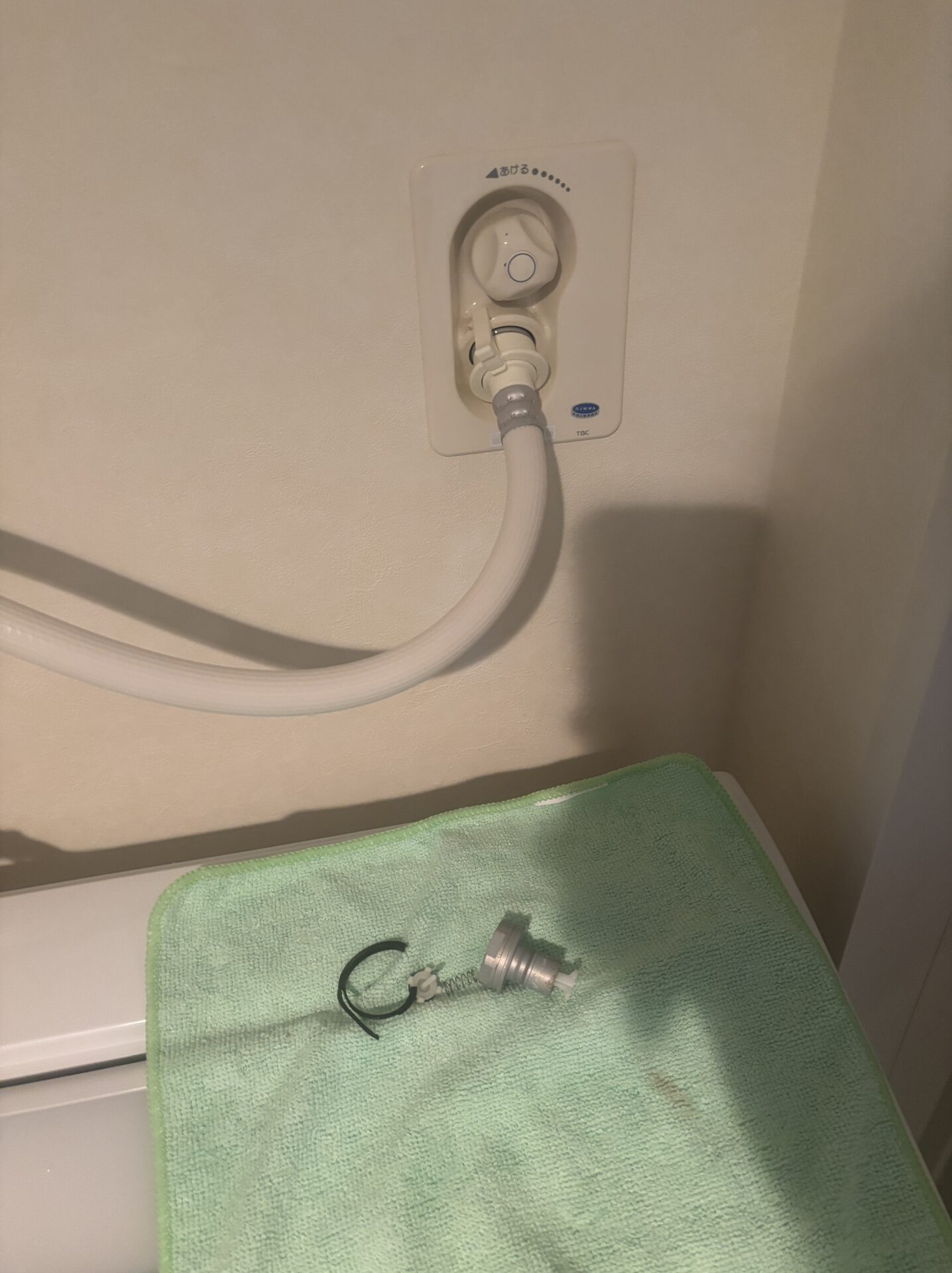 洗濯水栓修繕工事（約30分）